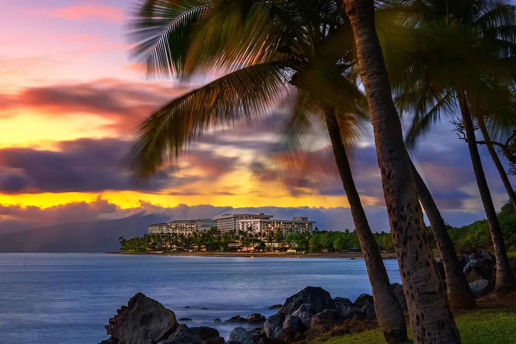 5160 oahu honeymoon sunset